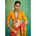 Picture of Stunning Silk Orange Saree