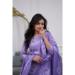 Picture of Chiffon Medium Purple Readymade Salwar Kameez
