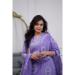 Picture of Chiffon Medium Purple Readymade Salwar Kameez