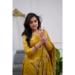 Picture of Chiffon Dark Golden Rod Readymade Salwar Kameez
