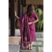 Picture of Resplendent Chiffon Purple Readymade Salwar Kameez