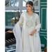 Picture of Graceful Chiffon White Readymade Salwar Kameez