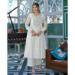 Picture of Graceful Chiffon White Readymade Salwar Kameez