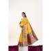 Picture of Splendid Silk Golden Rod Saree
