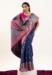 Picture of Exquisite Silk Dark Slate Blue Saree