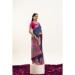 Picture of Exquisite Silk Dark Slate Blue Saree