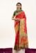 Picture of Amazing Silk Crimson Saree