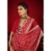 Picture of Well Formed Silk Crimson Saree