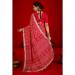 Picture of Well Formed Silk Crimson Saree