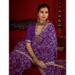 Picture of Excellent Silk Indigo Saree
