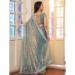 Picture of Statuesque Chiffon & Cotton Slate Grey Saree