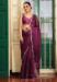 Picture of Appealing Chiffon & Cotton Brown Saree