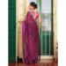 Picture of Appealing Chiffon & Cotton Brown Saree