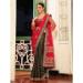 Picture of Admirable Chiffon & Cotton Crimson Saree