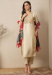 Picture of Amazing Silk Beige Readymade Salwar Kameez