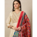 Picture of Amazing Silk Beige Readymade Salwar Kameez