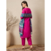 Picture of Silk Medium Violet Red Readymade Salwar Kameez