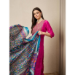Picture of Silk Medium Violet Red Readymade Salwar Kameez