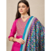 Picture of Silk Medium Violet Red Readymade Salwar Kameez