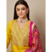 Picture of Graceful Silk Golden Rod Readymade Salwar Kameez