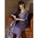 Picture of Shapely Silk Slate Grey Readymade Salwar Kameez