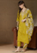 Picture of Good Looking Silk Golden Rod Readymade Salwar Kameez