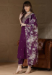 Picture of Appealing Silk Purple Readymade Salwar Kameez