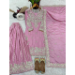 Picture of Chiffon & Silk Thistle Readymade Salwar Kameez