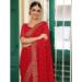Picture of Elegant Silk Red Saree