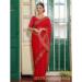 Picture of Elegant Silk Red Saree