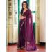 Picture of Lovely Silk Brown Saree