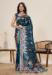 Picture of Pleasing Satin & Silk Midnight Blue Saree