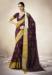 Picture of Classy Chiffon Dark Olive Green Saree