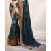 Picture of Alluring Chiffon Dark Slate Grey Saree