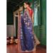 Picture of Radiant Chiffon & Satin & Silk Dark Slate Blue Saree