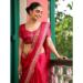 Picture of Amazing Chiffon & Satin & Silk Maroon Saree