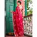 Picture of Amazing Chiffon & Satin & Silk Maroon Saree
