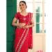Picture of Ideal Chiffon & Satin & Silk Crimson Saree