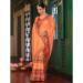 Picture of Bewitching Chiffon & Satin & Silk Coral Saree