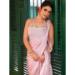 Picture of Appealing Chiffon & Satin & Silk Plum Saree
