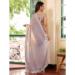 Picture of Chiffon & Satin & Silk Light Slate Grey Saree