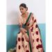 Picture of Exquisite Satin & Silk Burly Wood Saree