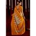 Picture of Alluring Silk Dark Golden Rod Saree
