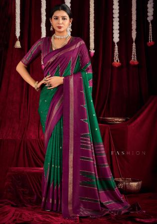 Picture of Ravishing Silk Brown Saree