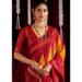 Picture of Elegant Silk Crimson Saree