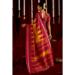 Picture of Elegant Silk Crimson Saree
