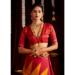 Picture of Elegant Silk Crimson Saree