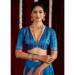 Picture of Magnificent Silk Teal Saree
