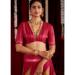 Picture of Pleasing Silk Dark Red Saree