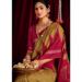 Picture of Pleasing Silk Dark Red Saree